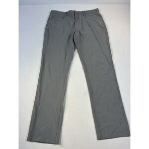 FootJoy Golf Pants Mens 35x32 Grey Athletic Fit Performance Stretch FJ